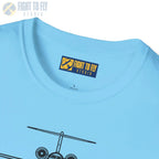 Gulfstream G650 Front View T-Shirt - Pilot gifts - WWII warbird t-shirt