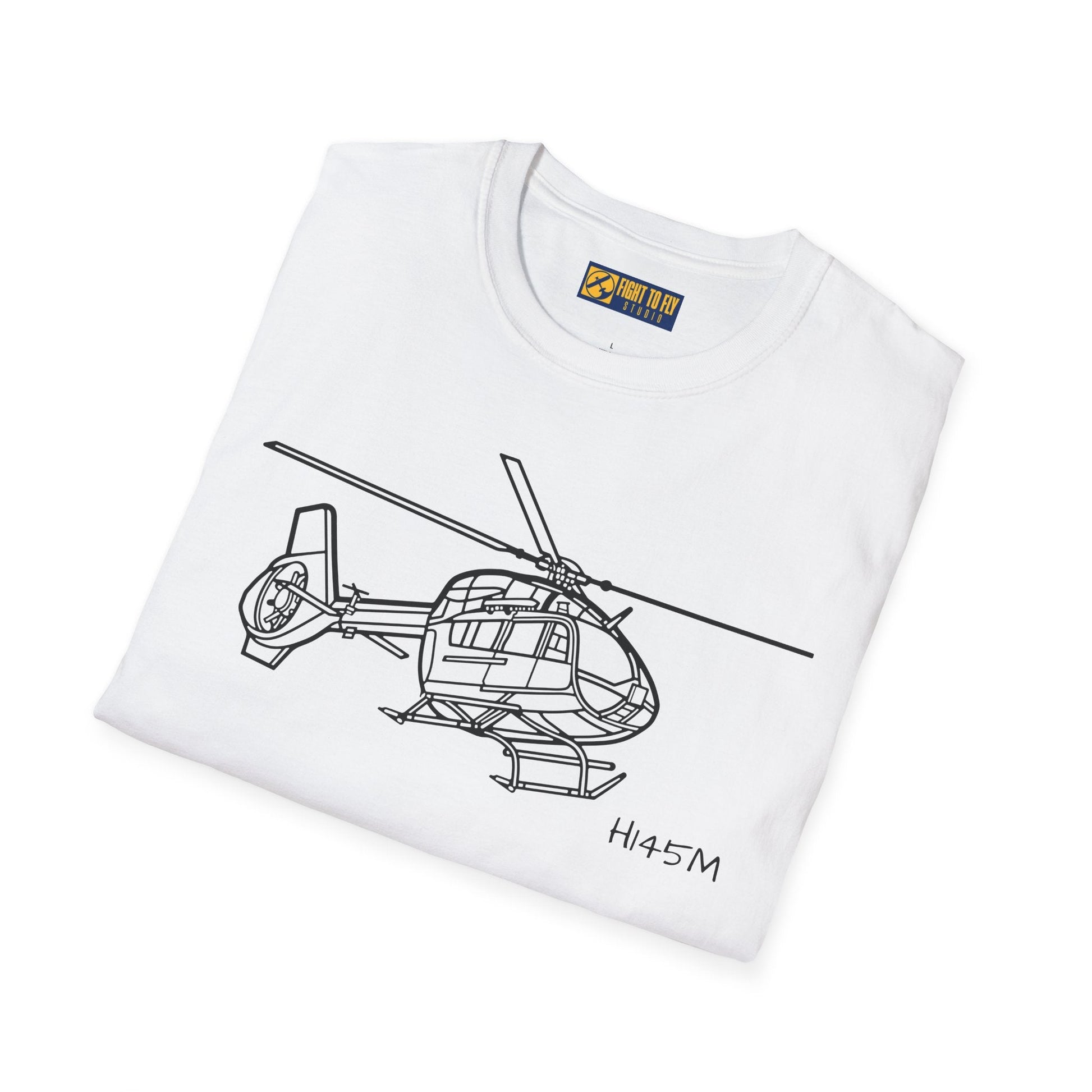 H-145M T-Shirt – H145M Light Military Utility Helicopter Aviation Tee - Gifts for pilots - apparel