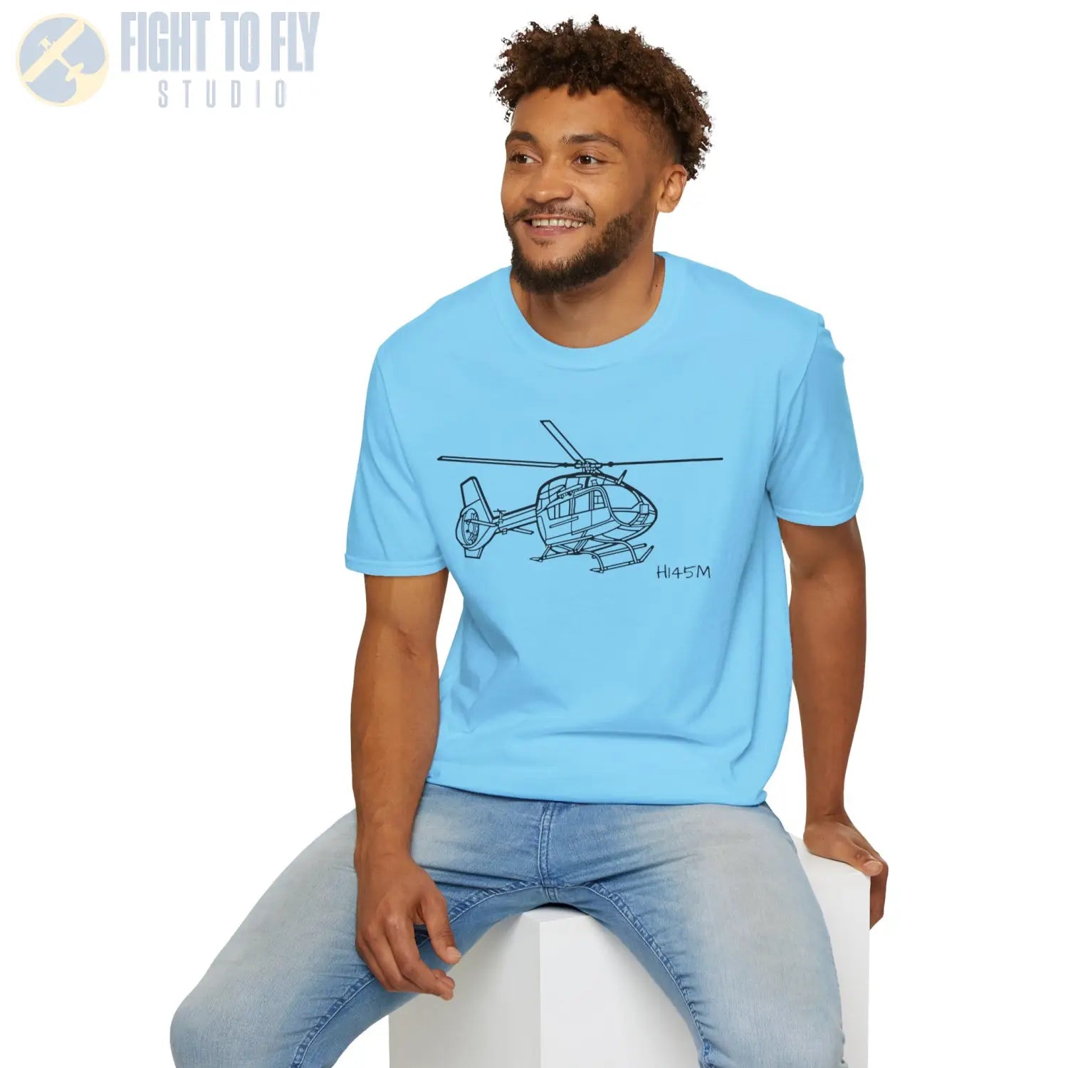 H-145M T-Shir - T-Shirt - Pilot gifts - WWII warbird t-shirt