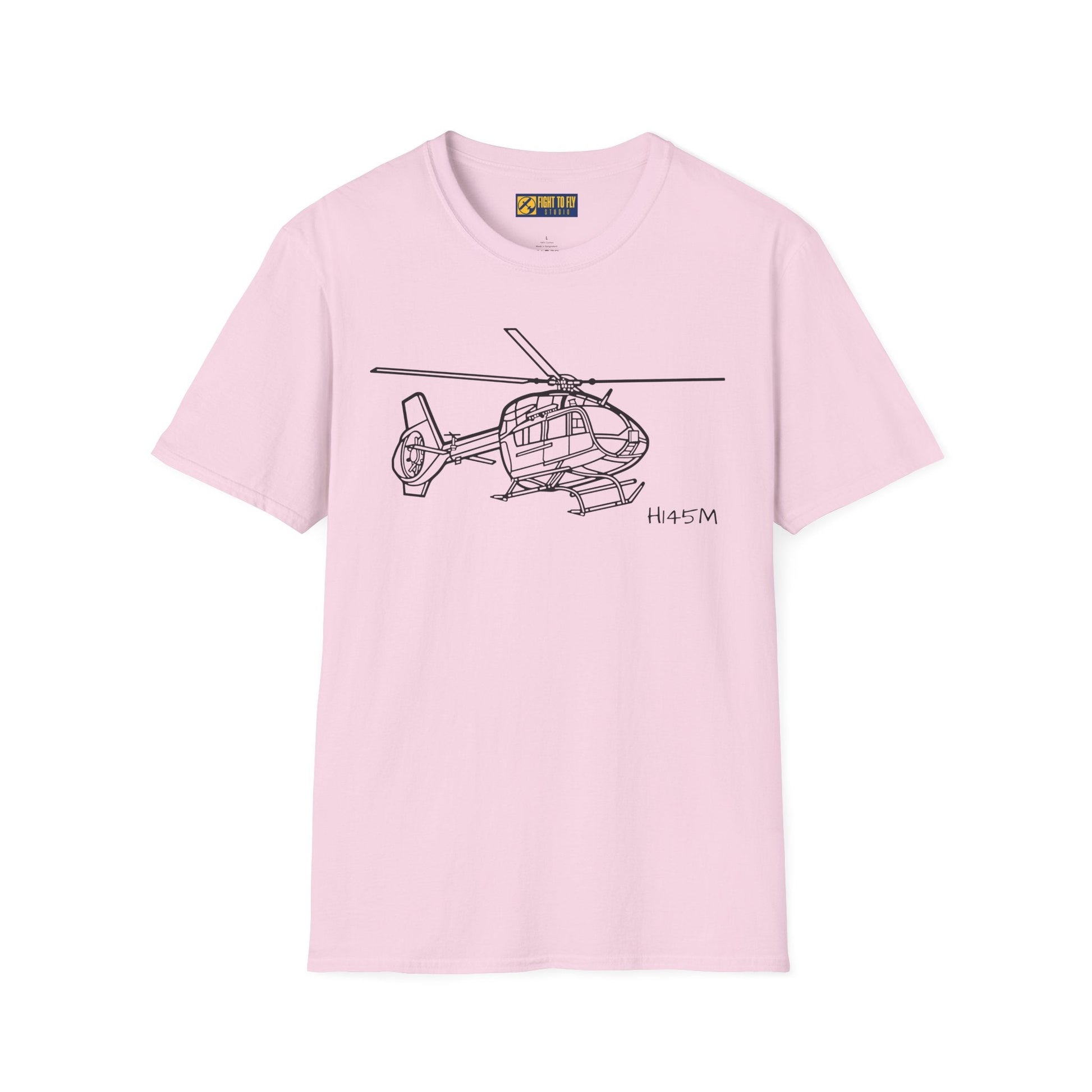 H-145M T-Shirt – H145M Light Military Utility Helicopter Aviation Tee - Gifts for pilots - apparel