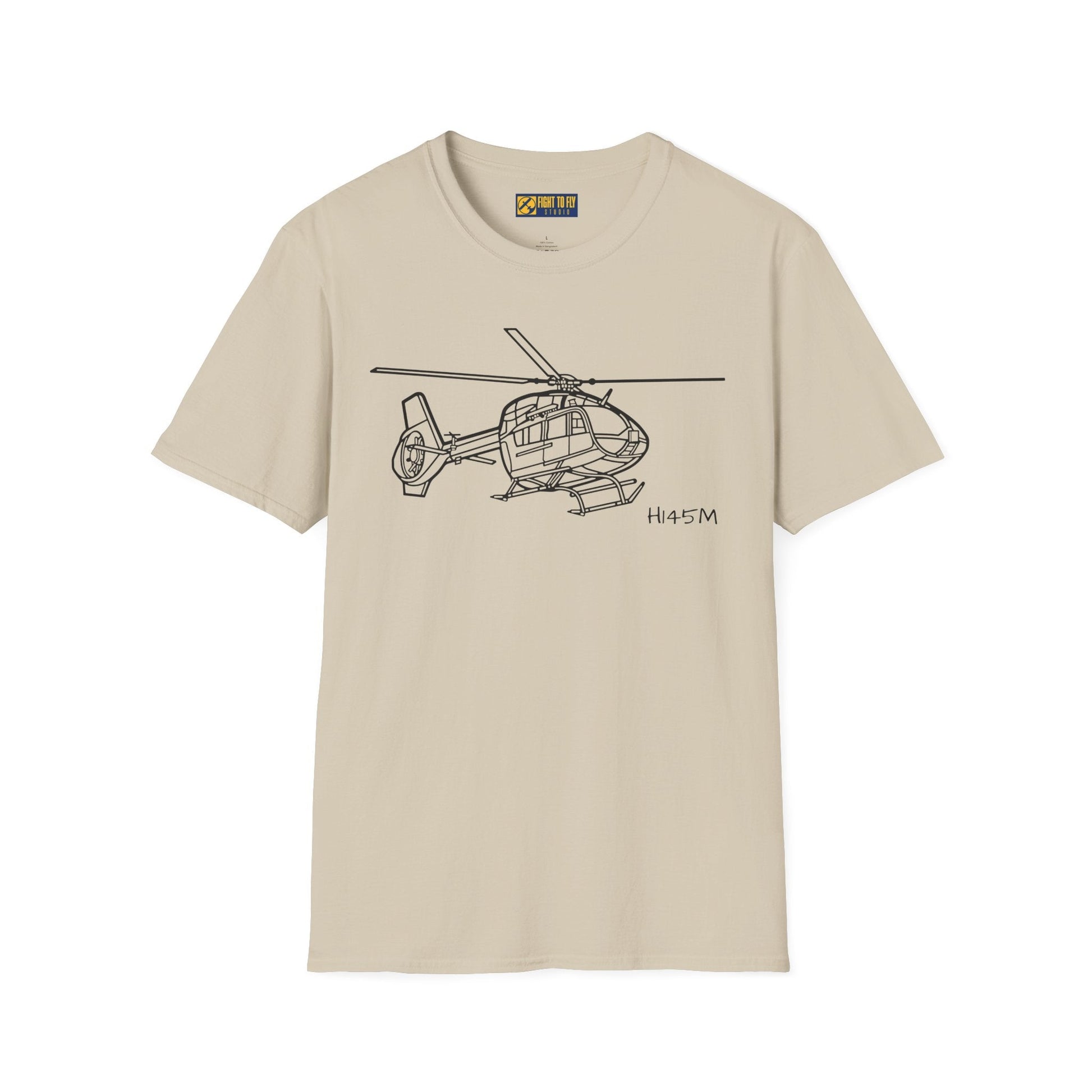 H-145M T-Shirt – H145M Light Military Utility Helicopter Aviation Tee - Gifts for pilots - apparel