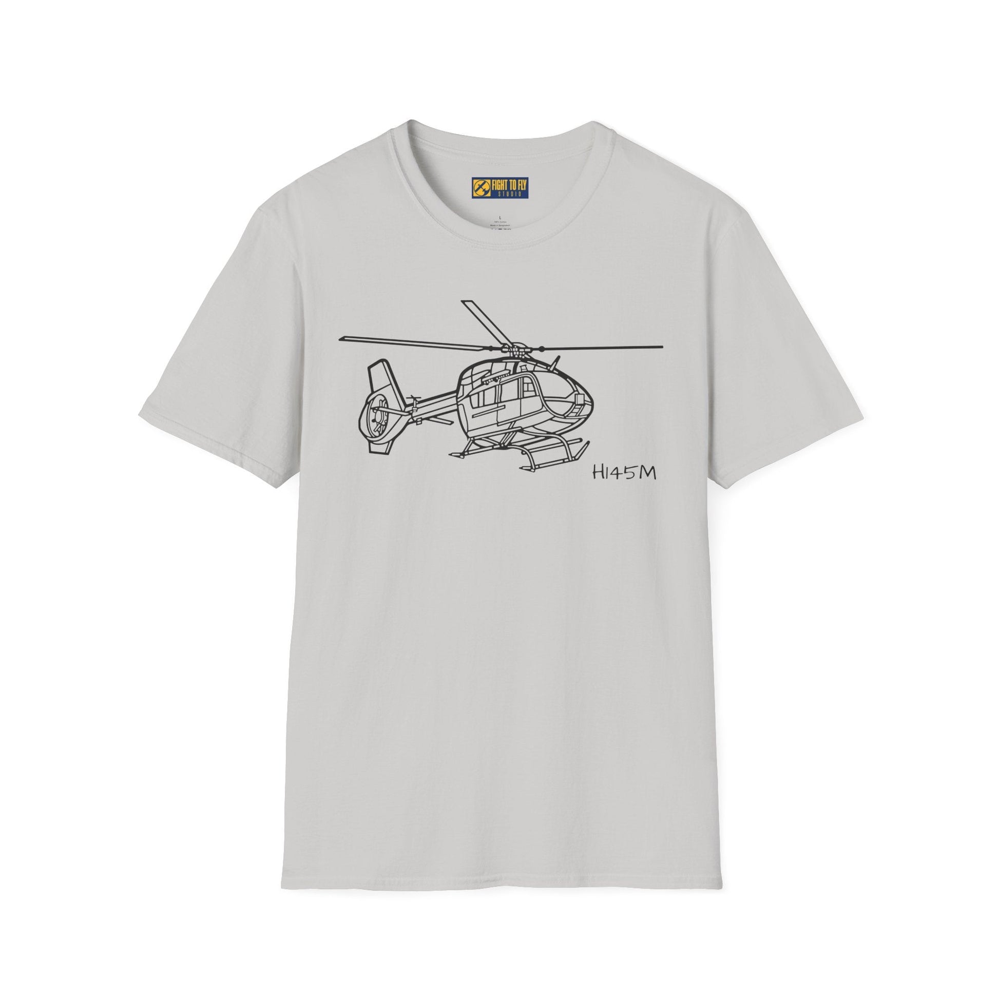 H-145M T-Shirt – H145M Light Military Utility Helicopter Aviation Tee - Gifts for pilots - apparel