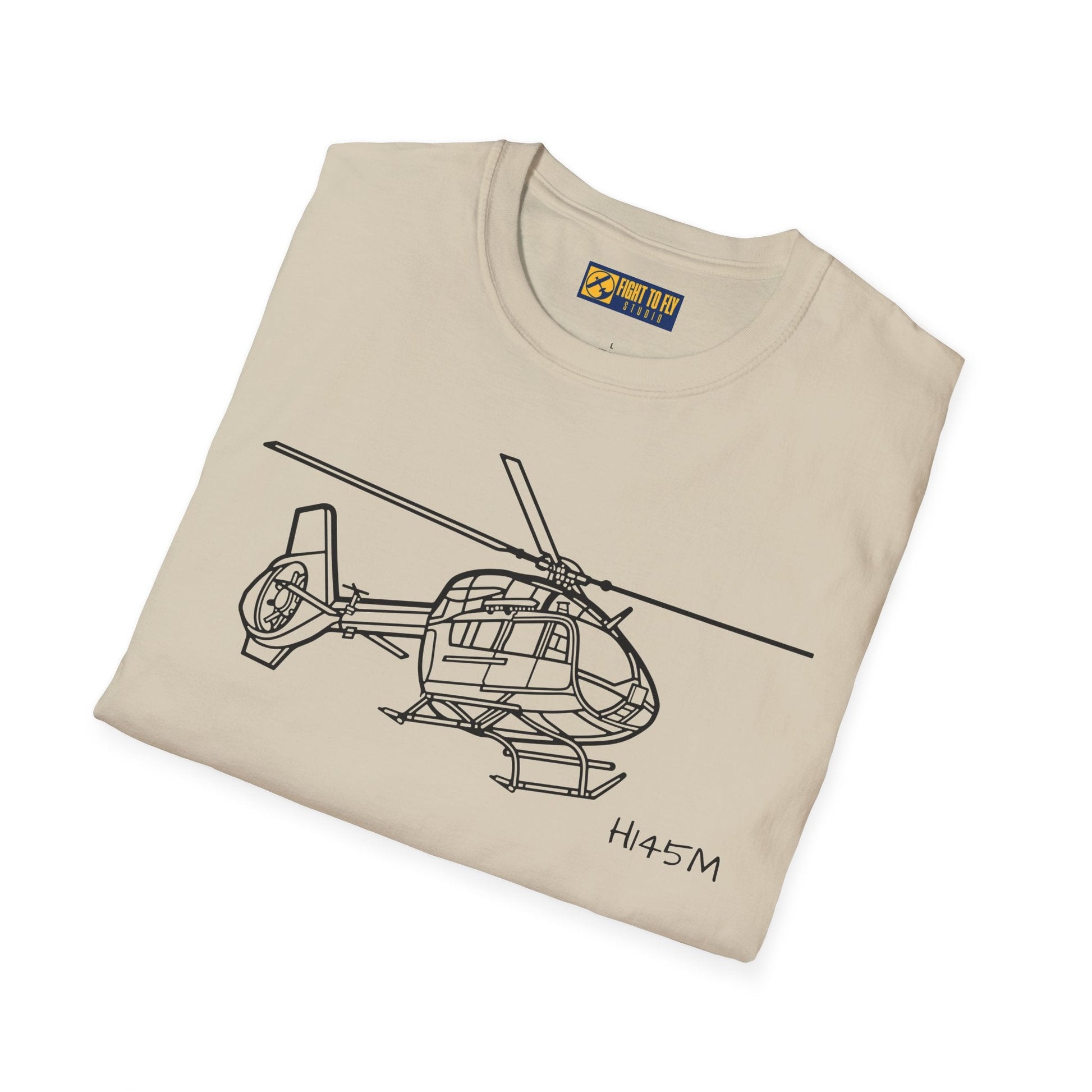 H-145M T-Shirt – H145M Light Military Utility Helicopter Aviation Tee - Gifts for pilots - apparel