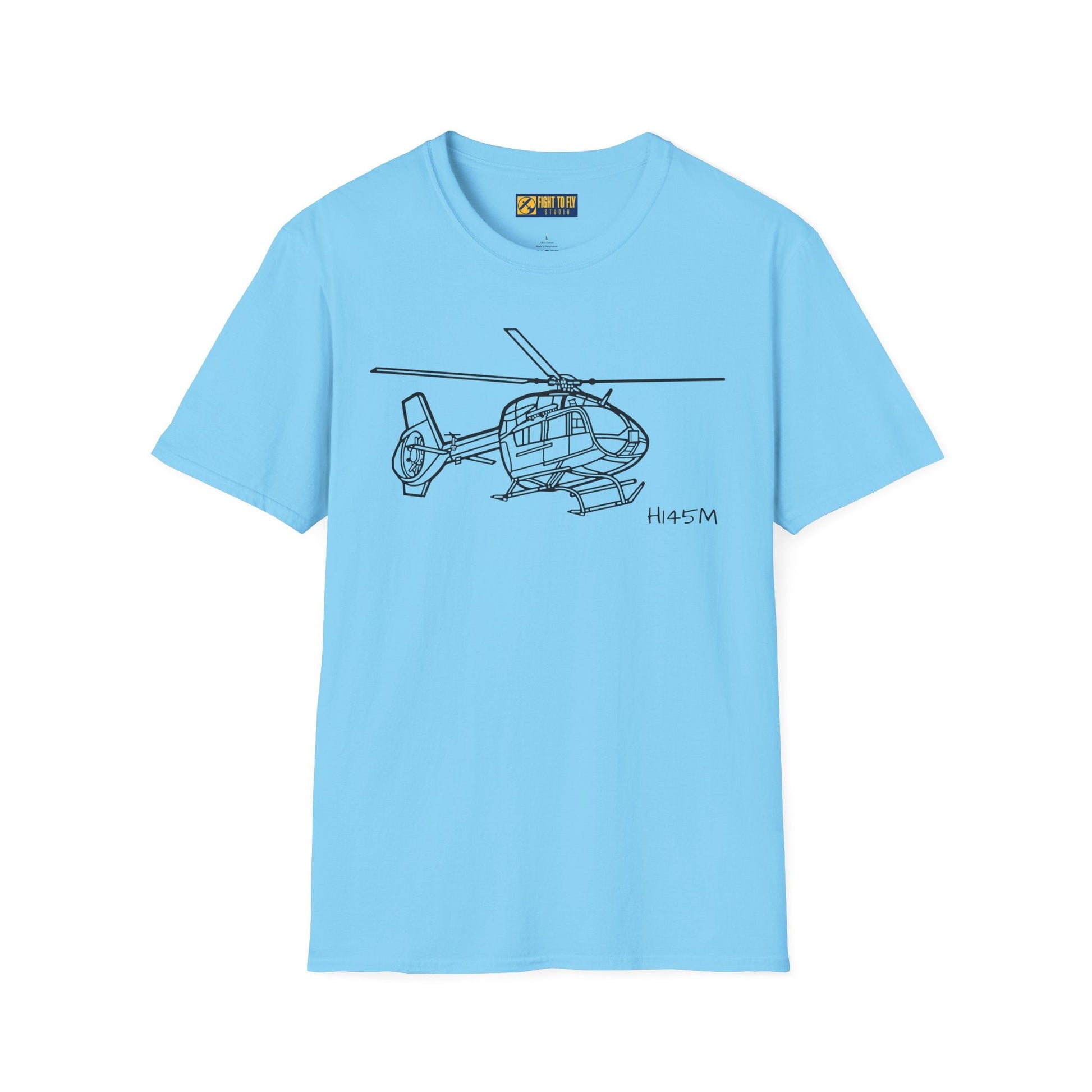 H-145M T-Shirt – H145M Light Military Utility Helicopter Aviation Tee - Gifts for pilots - apparel