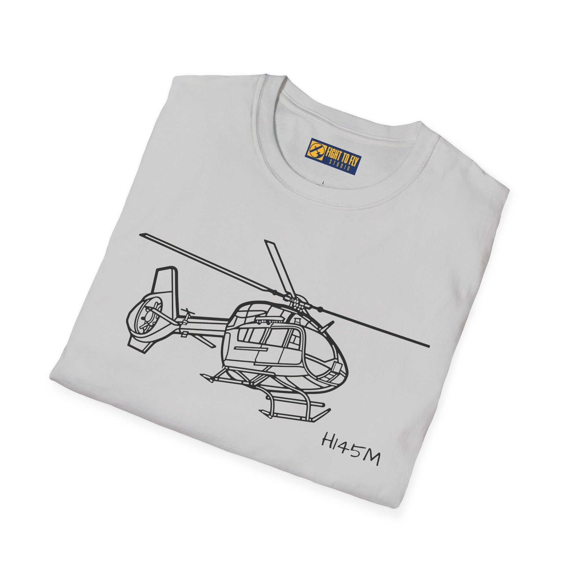 H-145M T-Shirt – H145M Light Military Utility Helicopter Aviation Tee - Gifts for pilots - apparel