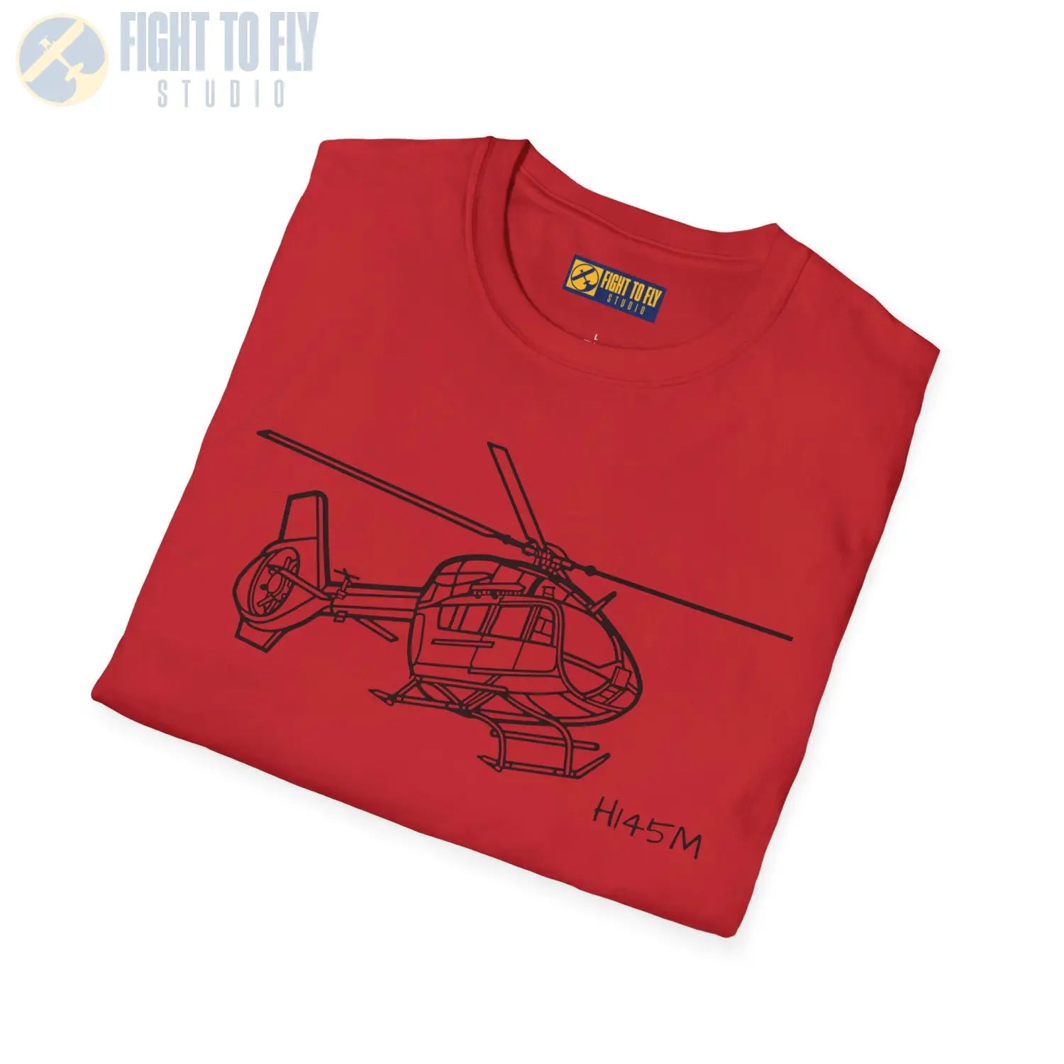 H-145M T-Shir - T-Shirt - Pilot gifts - WWII warbird t-shirt