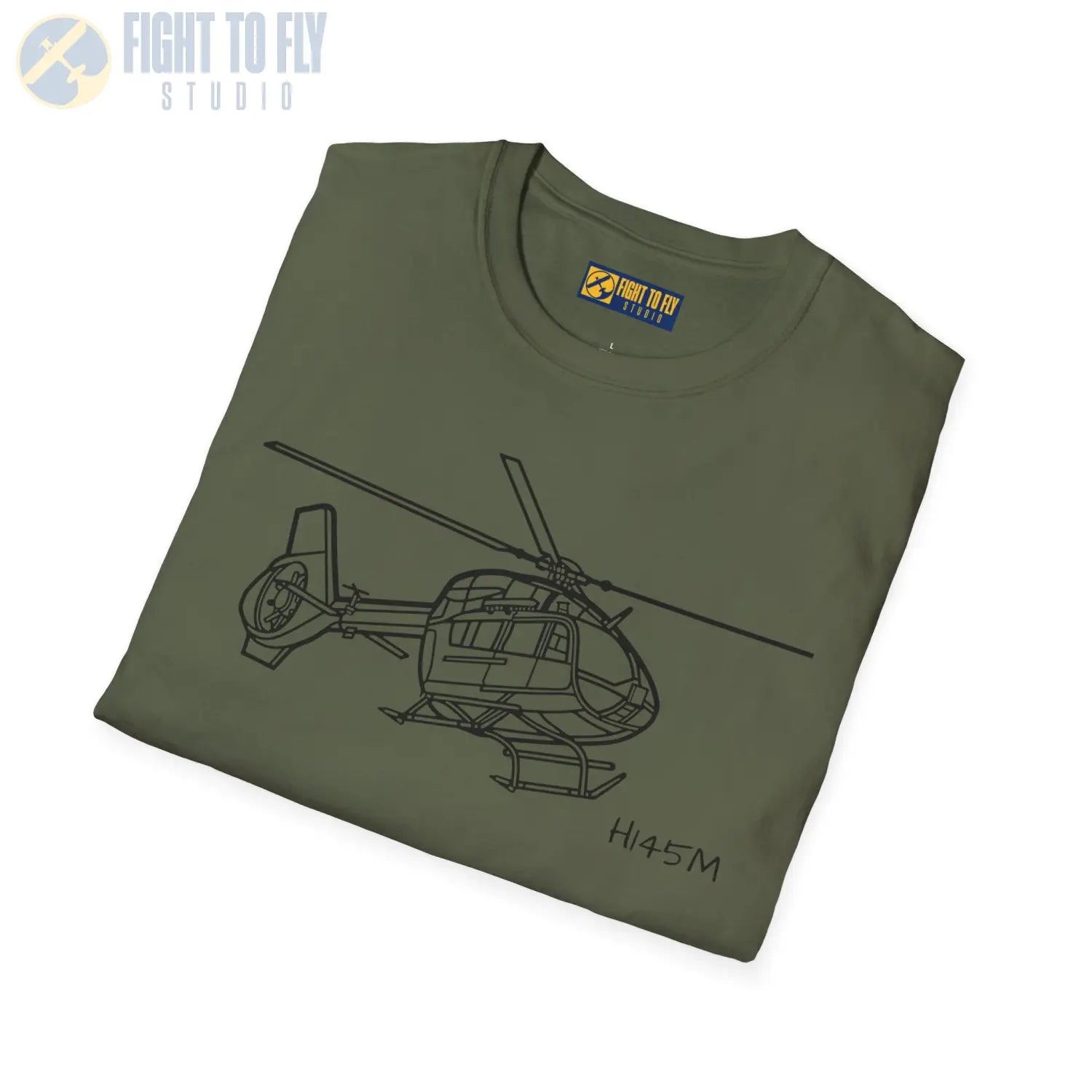 H-145M T-Shir - T-Shirt - Pilot gifts - WWII warbird t-shirt