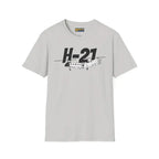 H-21 Flying Banana Side Profile T-Shirt - Pilot gifts - WWII warbird t-shirt