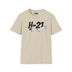 H-21 Flying Banana Side Profile T-Shirt - Pilot gifts - WWII warbird t-shirt