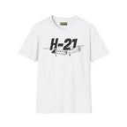 H-21 Flying Banana Side Profile T-Shirt - Pilot gifts - WWII warbird t-shirt