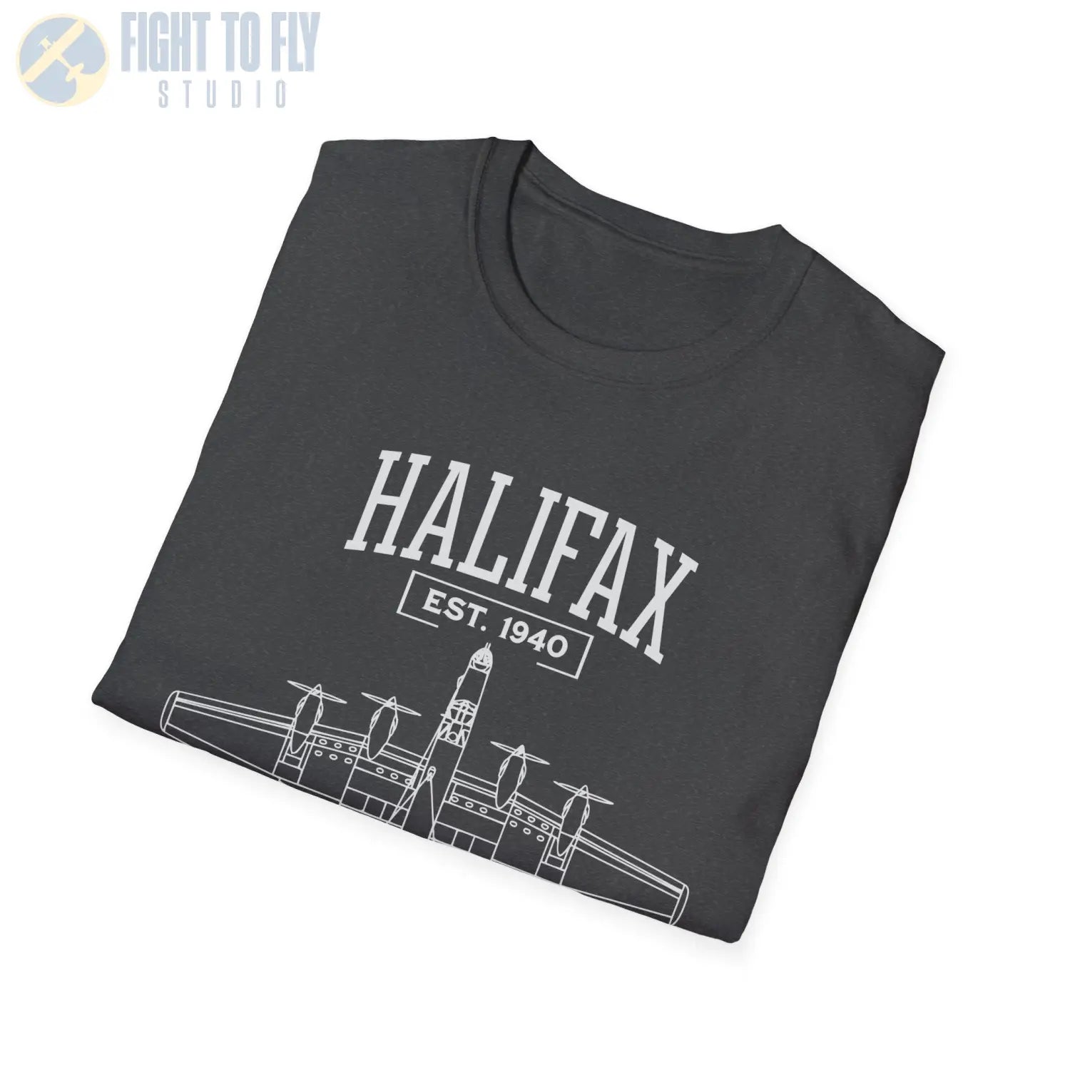 Halifax B Mk.III - T-Shirt - Pilot gifts - WWII warbird t-shirt