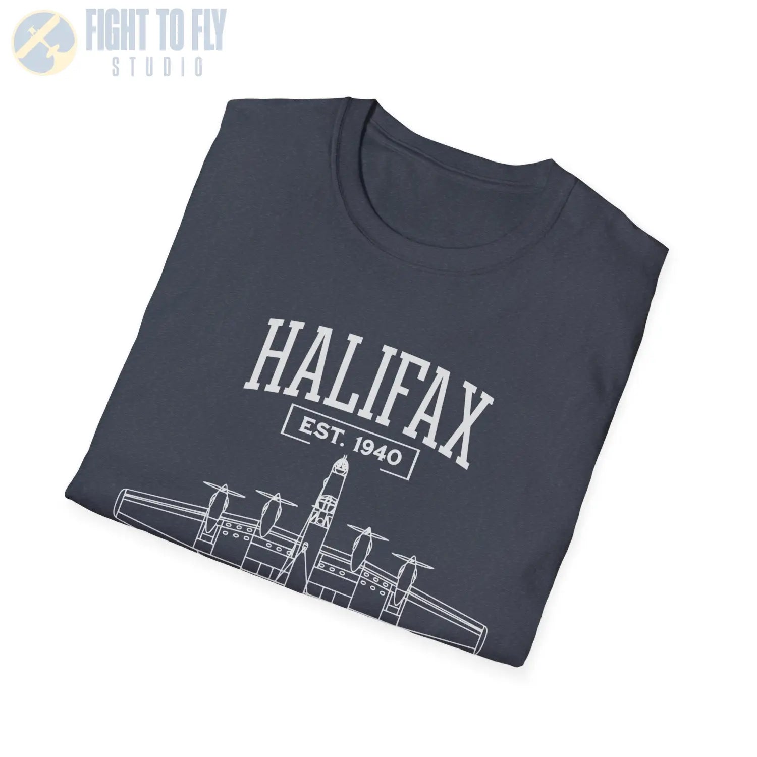 Halifax B Mk.III - T-Shirt - Pilot gifts - WWII warbird t-shirt