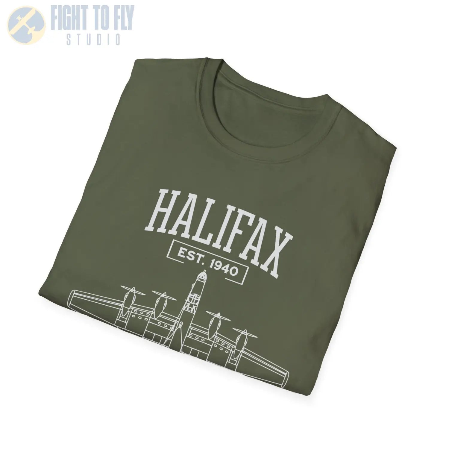 Halifax B Mk.III - T-Shirt - Pilot gifts - WWII warbird t-shirt