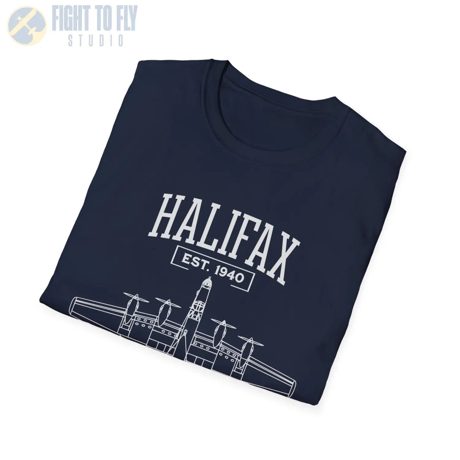 Halifax B Mk.III - T-Shirt - Pilot gifts - WWII warbird t-shirt