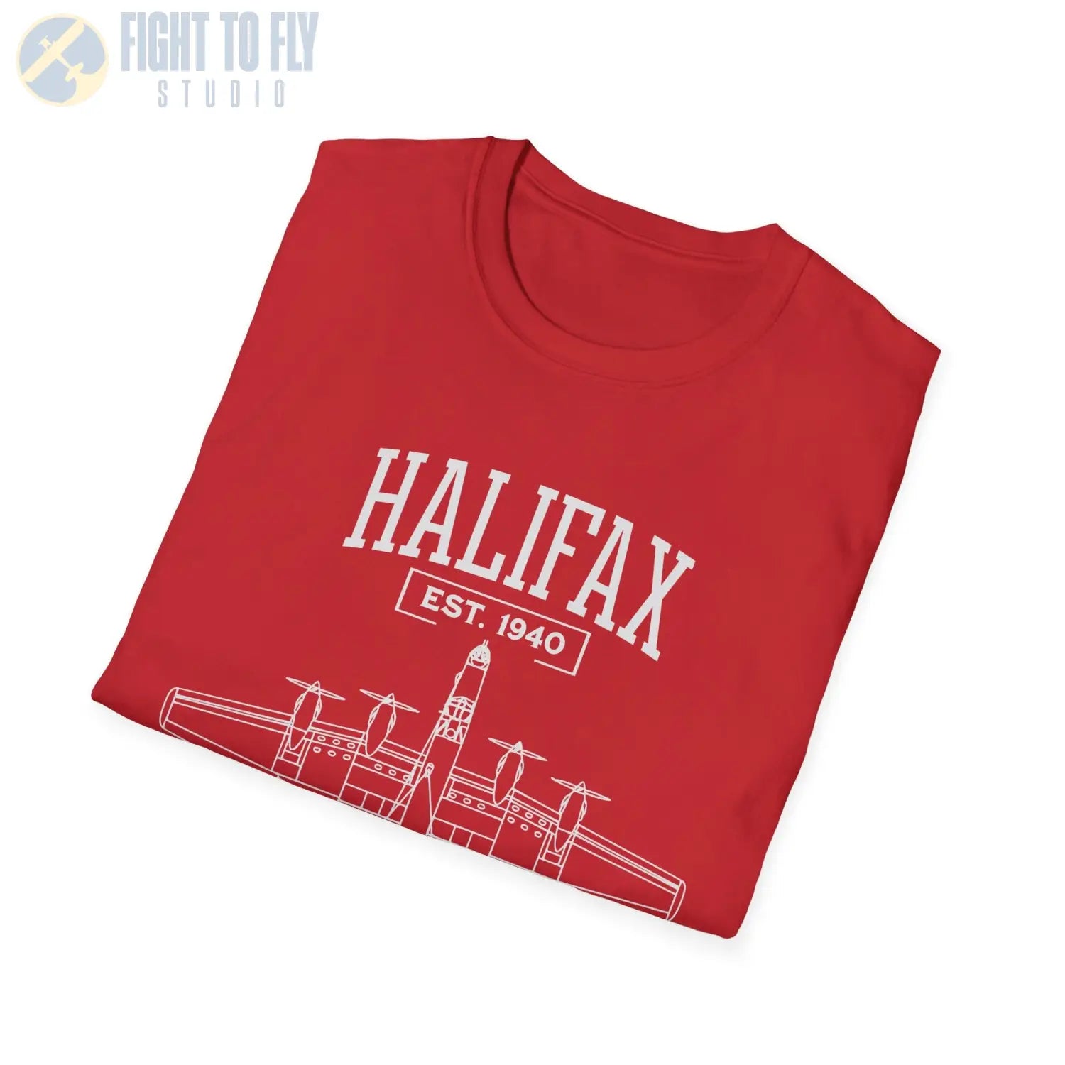 Halifax B Mk.III - T-Shirt - Pilot gifts - WWII warbird t-shirt