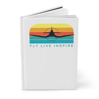 Hardcover Journal Matte - Paper products - Pilot gifts - WWII warbird t-shirt