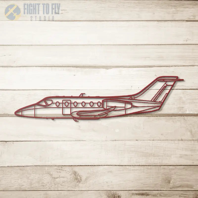 Hawker 400 Die Cut Metal Wall Art - Sign - Pilot gifts - WWII warbird t-shirt