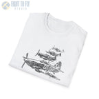 Hawker Hurricane “Element Flight” WWII T-Shirt - Pilot gifts - warbird t-shirt