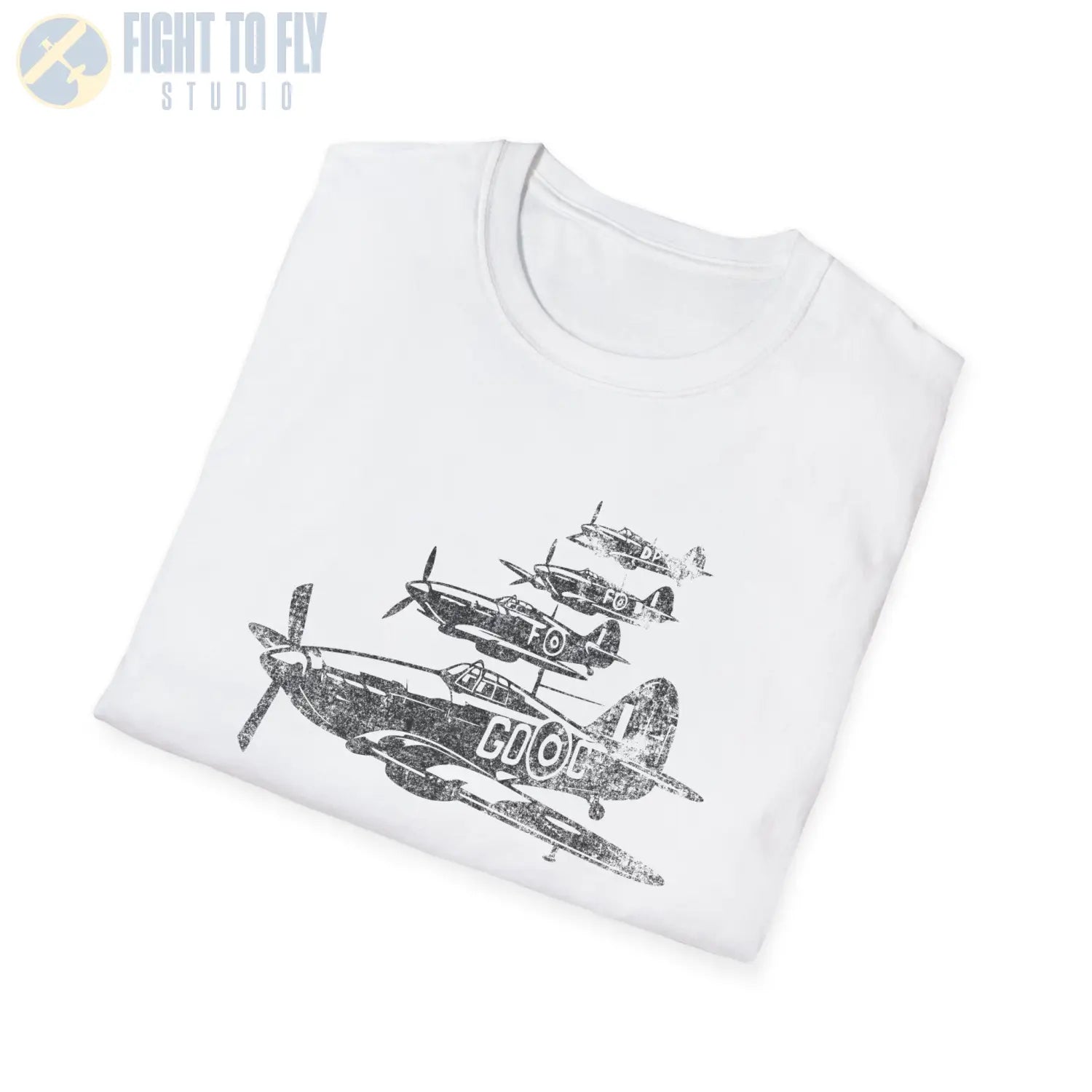 Hawker Hurricane “Element Flight” WWII T-Shirt - Pilot gifts - warbird t-shirt