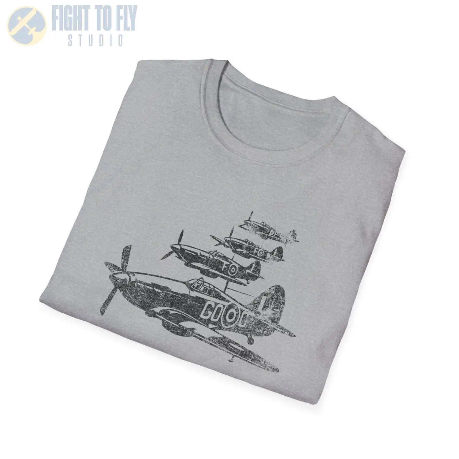 Hawker Hurricane “Element Flight” WWII T-Shirt - Pilot gifts - warbird t-shirt