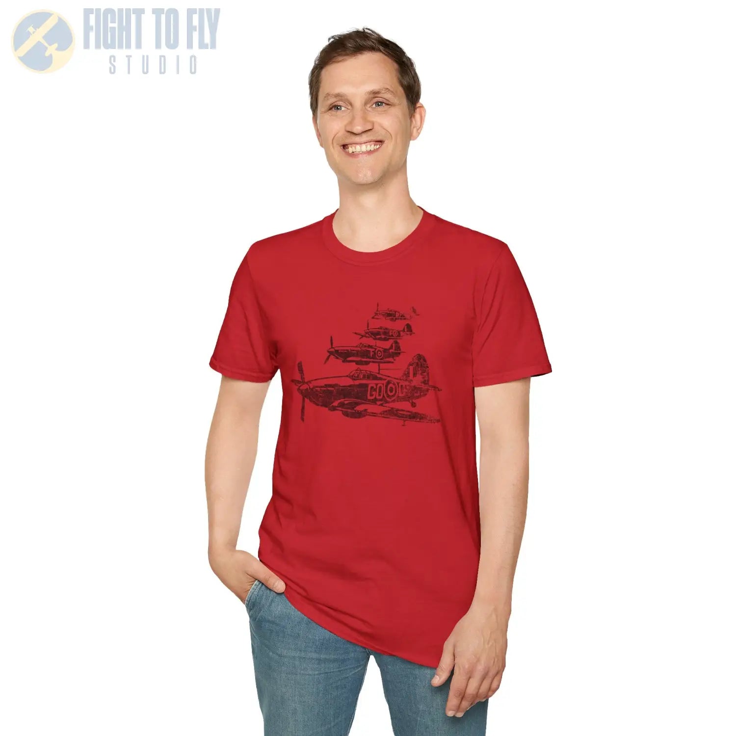 Hawker Hurricane “Element Flight” WWII T-Shirt - Pilot gifts - warbird t-shirt
