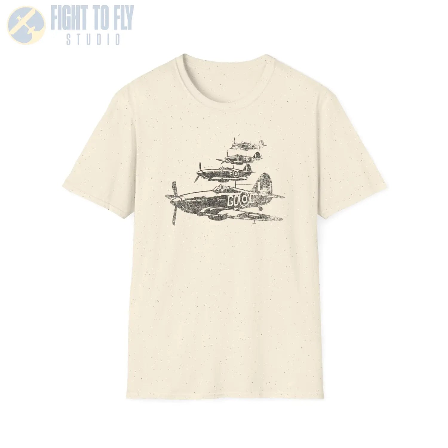 Hawker Hurricane “Element Flight” WWII T-Shirt - Pilot gifts - warbird t-shirt