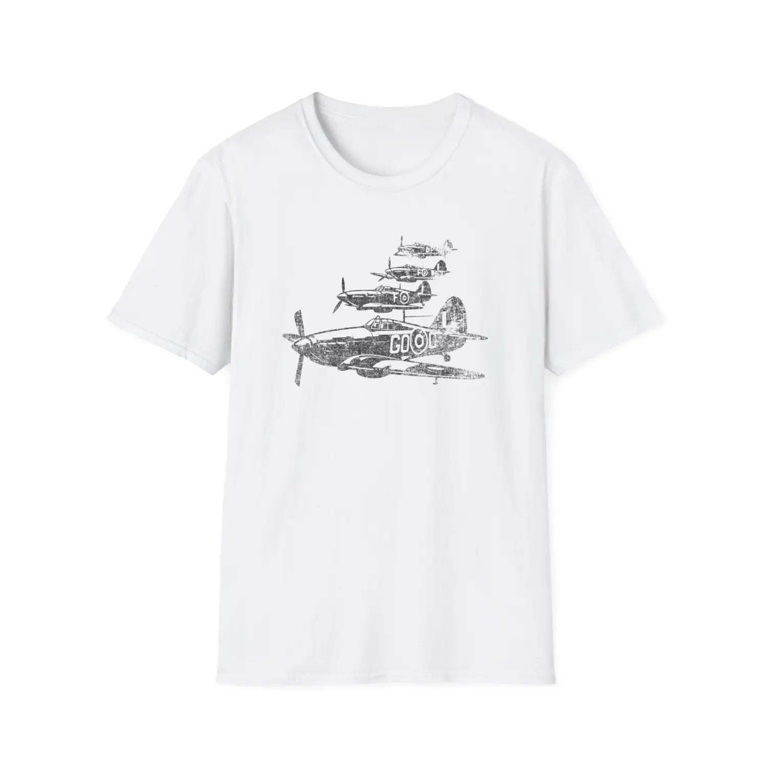 Hawker Hurricane “Element Flight” WWII T-Shirt - Pilot gifts - warbird t-shirt