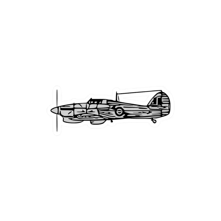Hawker Hurricane Kiss-Cut Vinyl Decals - Paper products - Gifts for pilots - Aviation apparel