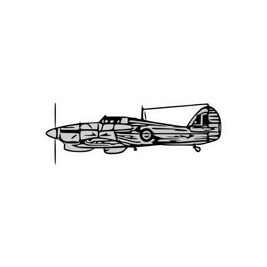 Hawker Hurricane Kiss-Cut Vinyl Decals - Paper products - Gifts for pilots - Aviation apparel