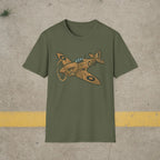 Hawker Hurricane “Nose Art Style” WWII T-Shirt - Pilot gifts - warbird t-shirt