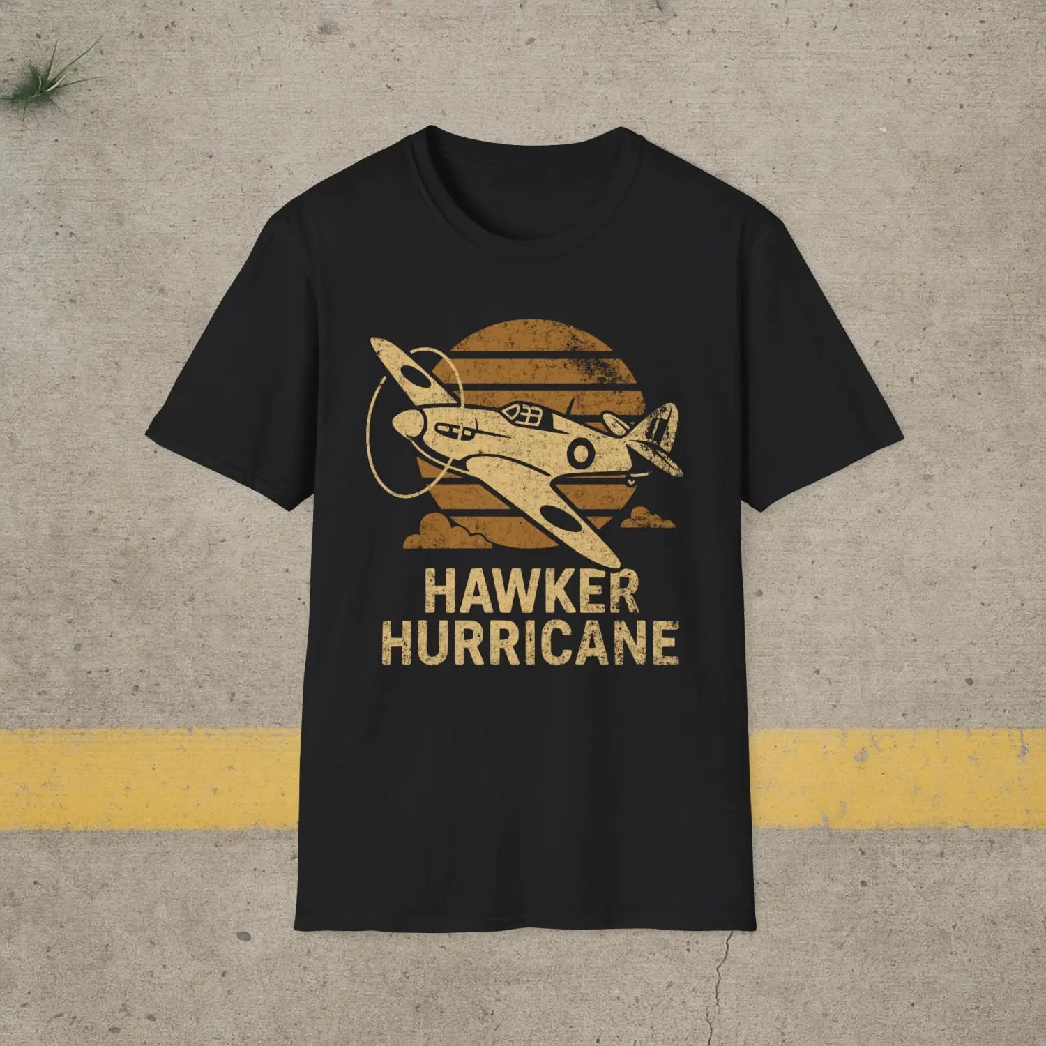 Hawker Hurricane “Retro Heritage” WWII T-Shirt - Pilot gifts - warbird t-shirt