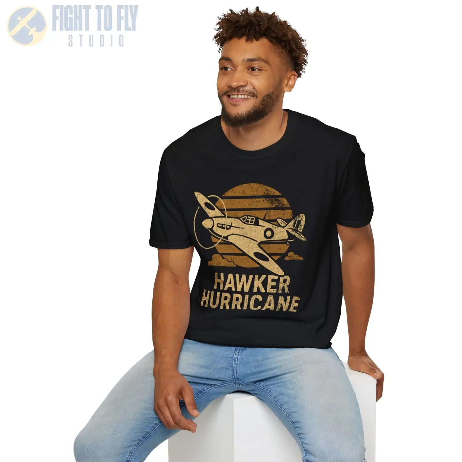 Hawker Hurricane “Retro Heritage” WWII T-Shirt - Pilot gifts - warbird t-shirt