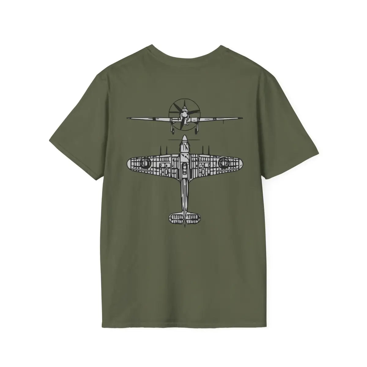 Hawker Hurricane - WWII Wonder - T-Shirt - Pilot gifts - warbird t-shirt
