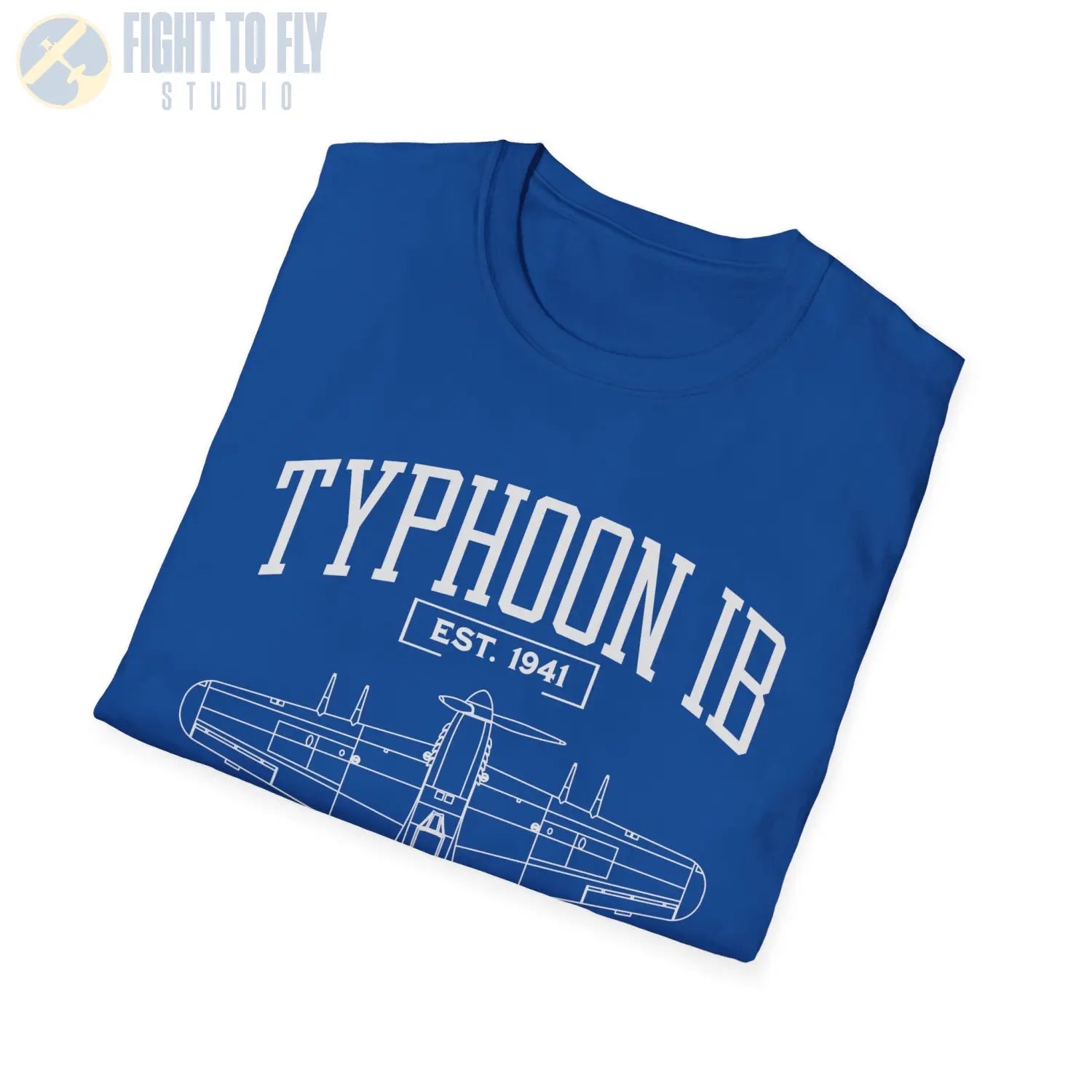 Hawker Typhoon Mk. Ib - T-Shirt - Pilot gifts - WWII warbird t-shirt