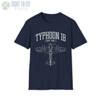 Hawker Typhoon Mk. Ib - T-Shirt - Pilot gifts - WWII warbird t-shirt
