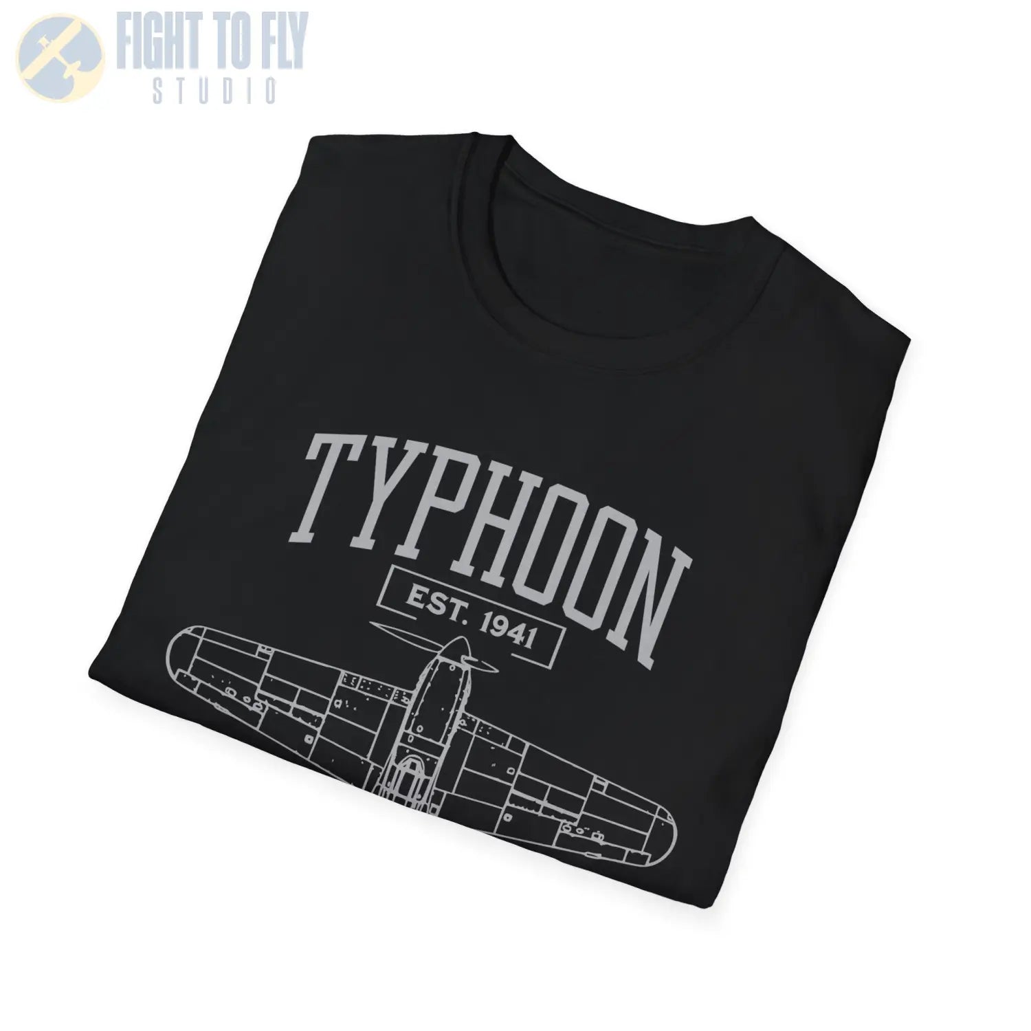 Hawker Typhoon - T-Shirt - Pilot gifts - WWII warbird t-shirt