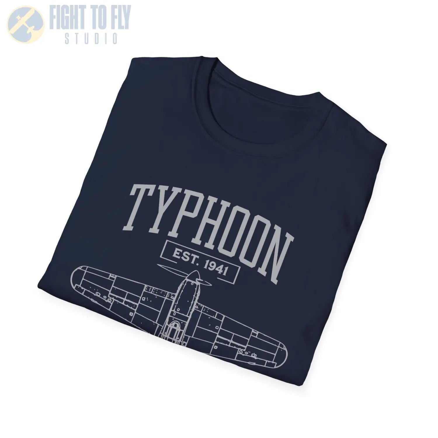 Hawker Typhoon - T-Shirt - Pilot gifts - WWII warbird t-shirt
