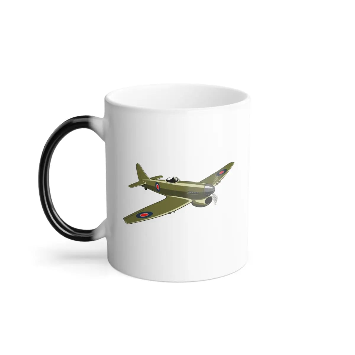 Hawker Typhoon – WWII Aircraft Mug (Color Changing) - Pilot gifts - warbird t-shirt