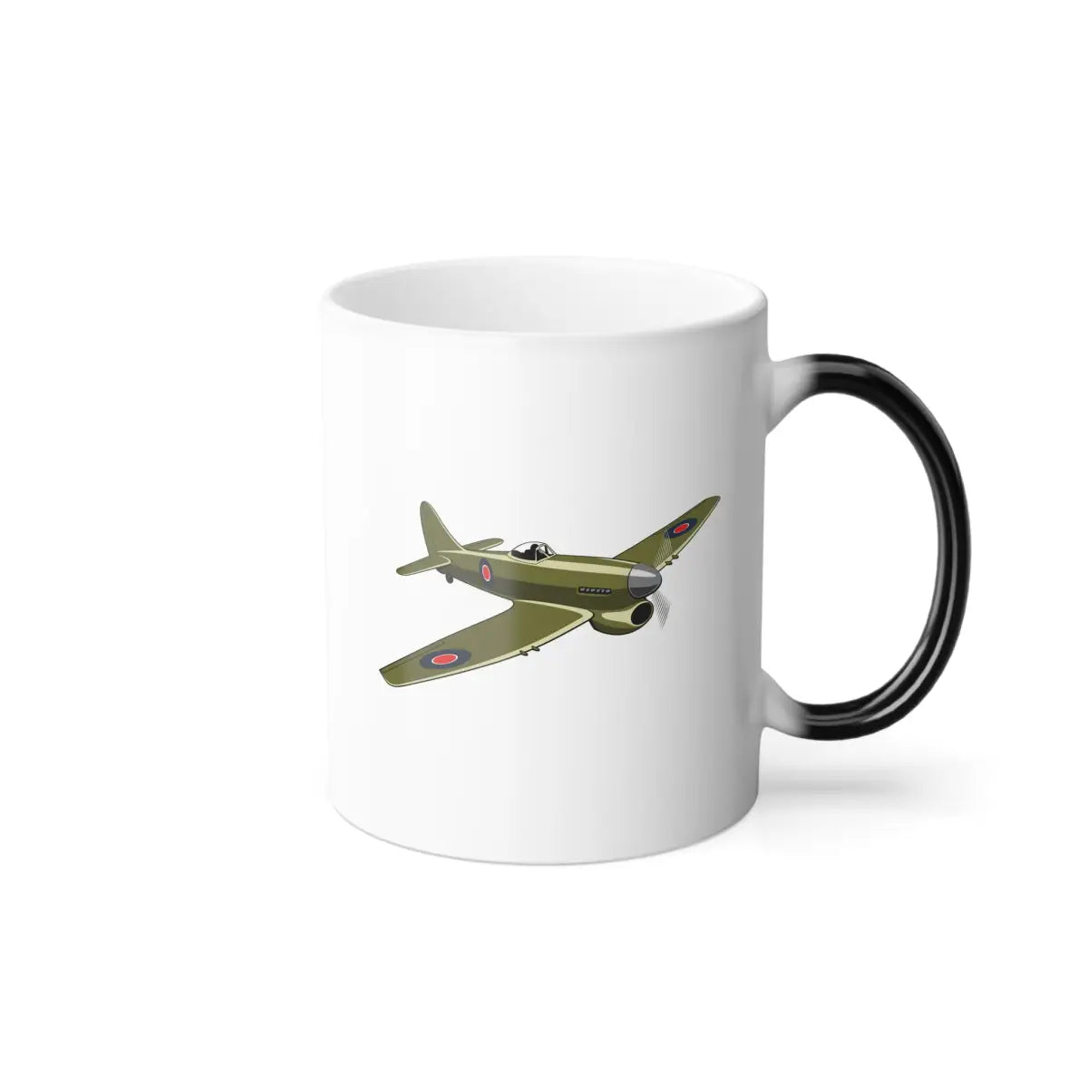 Hawker Typhoon – WWII Aircraft Mug (Color Changing) - Pilot gifts - warbird t-shirt