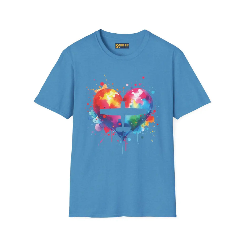 Heart of Flight Tee - T-Shirt - Pilot gifts - WWII warbird t-shirt