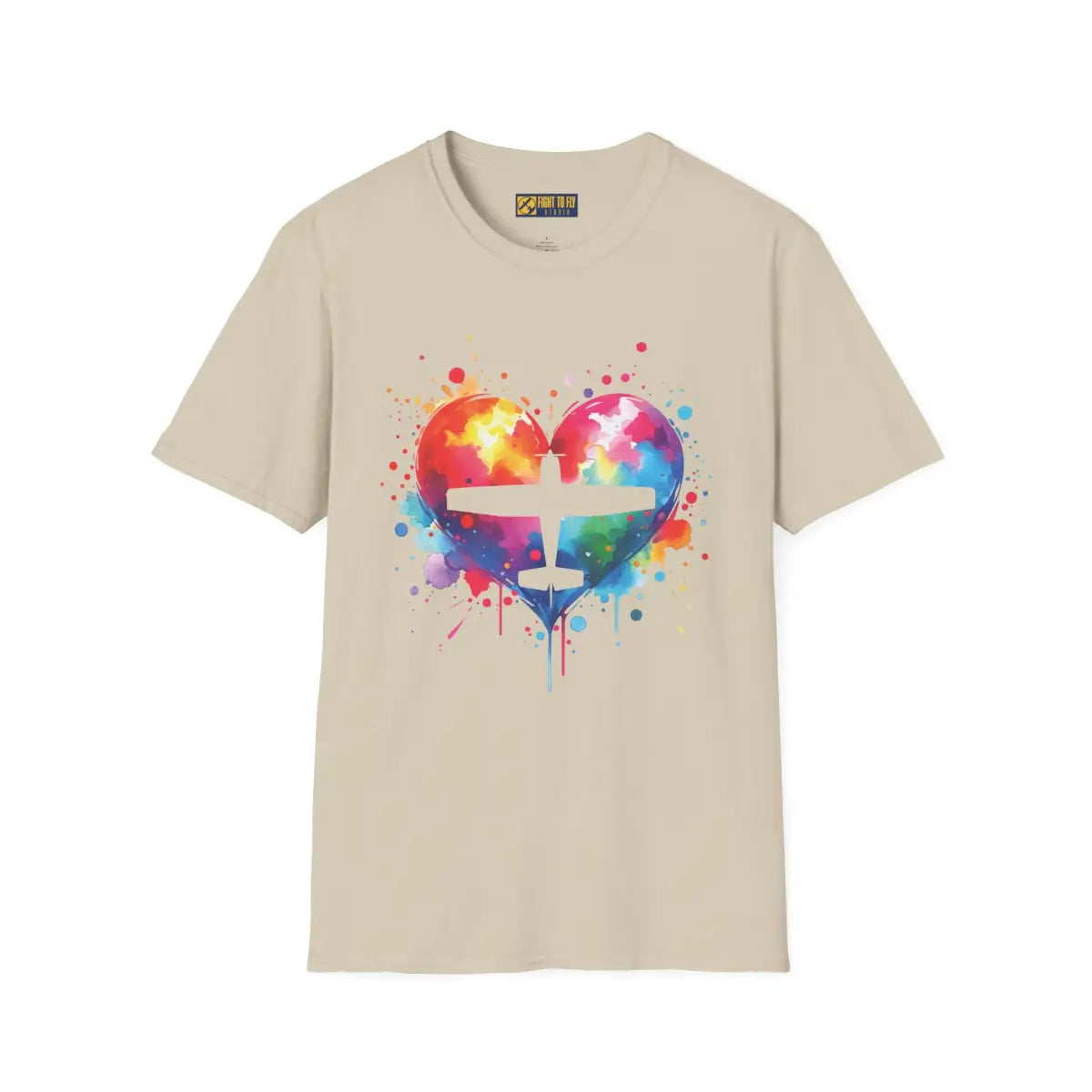 Heart of Flight Tee - T-Shirt - Pilot gifts - WWII warbird t-shirt
