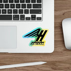 Heinkel Holographic Die-Cut Stickers - Paper products - Pilot gifts - WWII warbird t-shirt