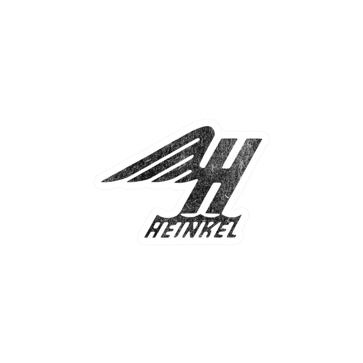 Heinkel Kiss-Cut Vinyl Decals - Retro Design - Paper products - Gifts for pilots - Aviation apparel