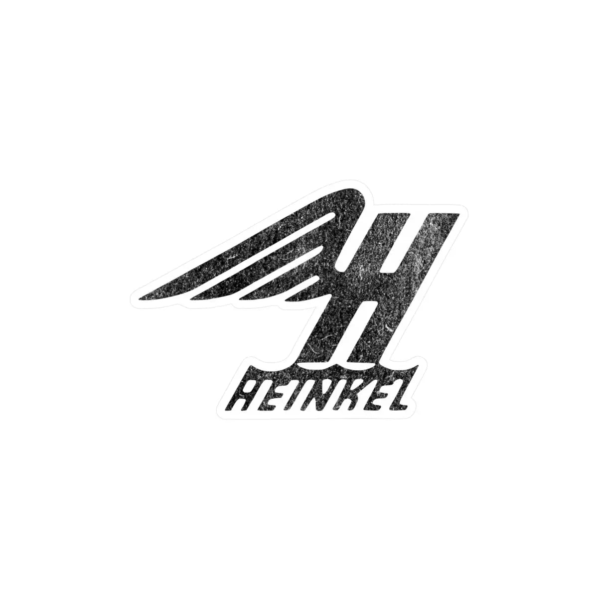 Heinkel Kiss-Cut Vinyl Decals - Retro Design - Paper products - Pilot gifts - WWII warbird t-shirt