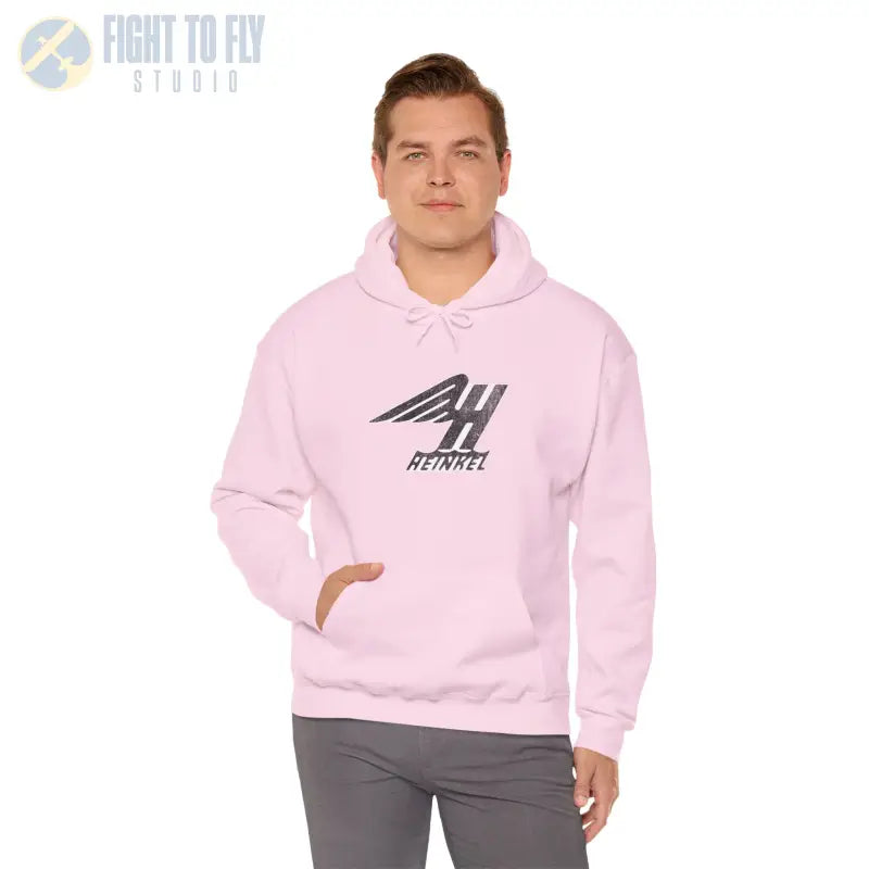 Heinkel Vintage Logo Hoodie - Gifts for pilots - Aviation apparel
