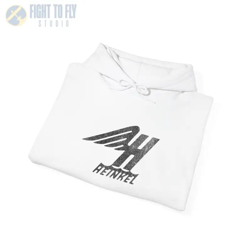 Heinkel Vintage Logo Hoodie - Gifts for pilots - Aviation apparel