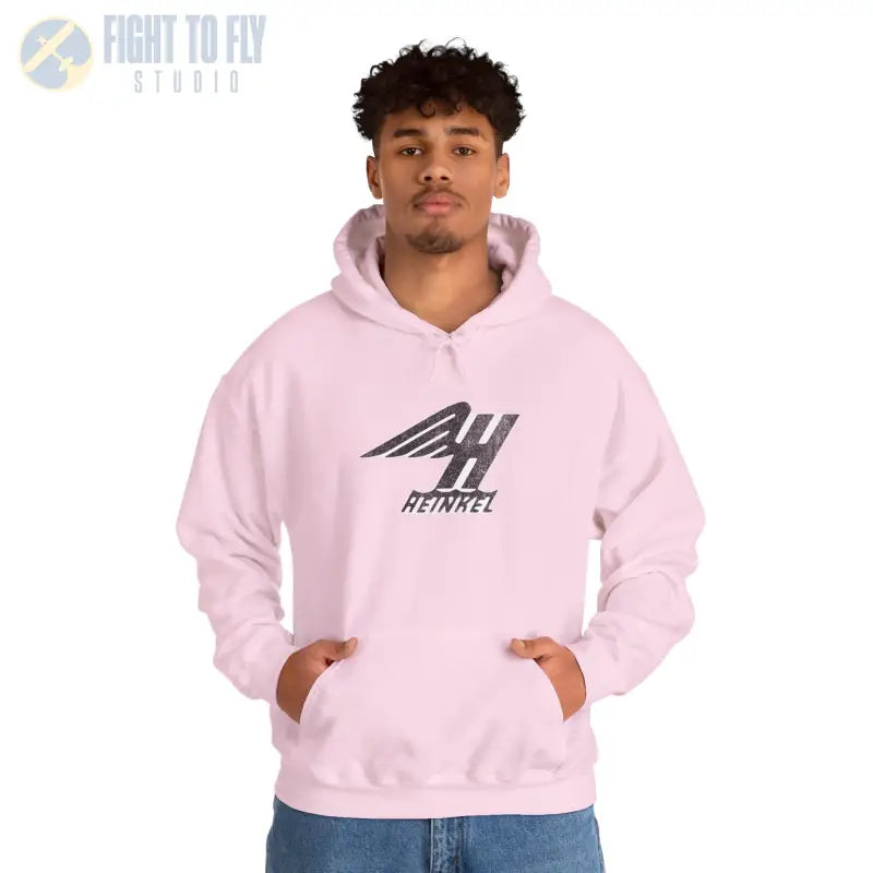Heinkel Vintage Logo Hoodie - Gifts for pilots - Aviation apparel