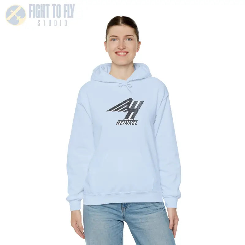 Heinkel Vintage Logo Hoodie - Gifts for pilots - Aviation apparel