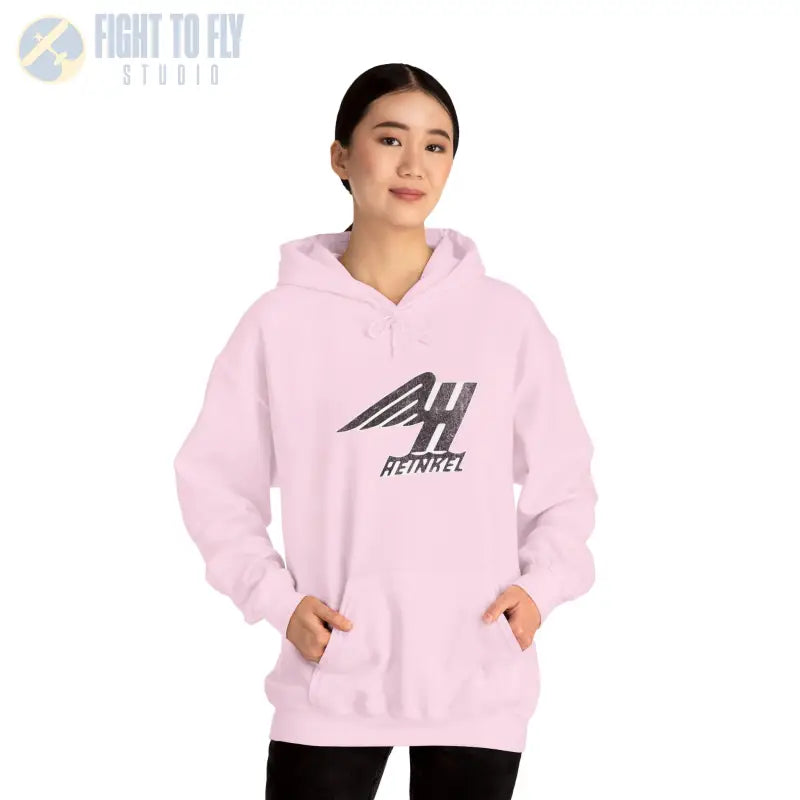 Heinkel Vintage Logo Hoodie - Gifts for pilots - Aviation apparel