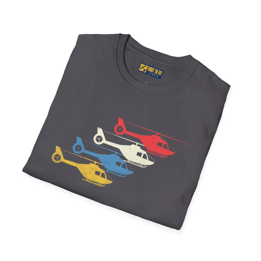 Helicopter Adventure T-Shirt - Gifts for pilots - Aviation apparel
